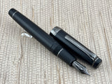Sailor Professional Gear Imperial Black Dark Ion Metal Trim - Fountain Pen