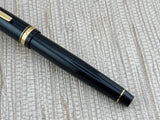 Pilot Falcon Black Gold Trim SE Gold NIB 14k 585 Flex - Fountain Pen