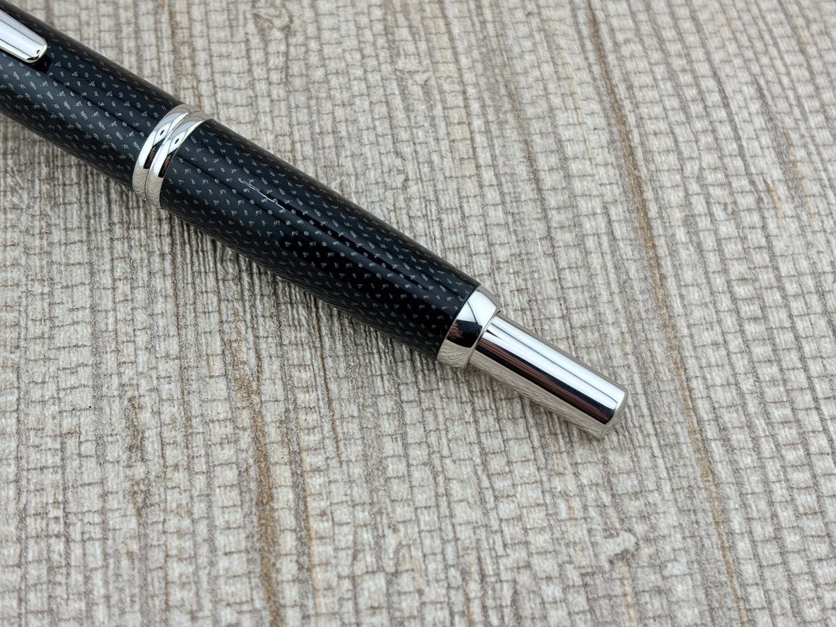 Pilot Vanishing Point Black Carbonesque - Fountain Pen