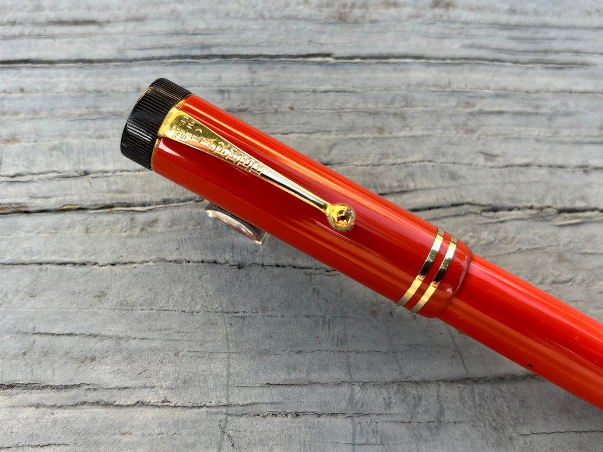 Parker Duofold Senior *The Big Red* Orange Permanite - Fountain Pen