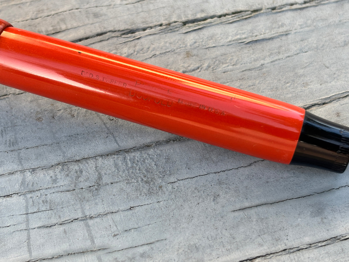 Parker Duofold Senior *The Big Red* Orange Permanite - Fountain Pen