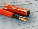 Parker Duofold Senior *The Big Red* Orange Permanite - Fountain Pen