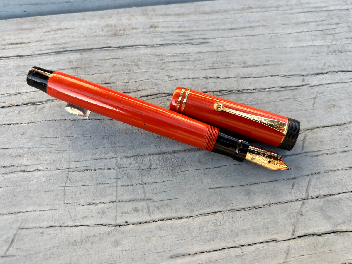 Parker Duofold Senior *The Big Red* Orange Permanite - Fountain Pen