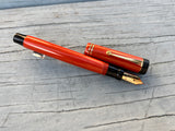 Parker Duofold Senior *The Big Red* Orange Permanite - Fountain Pen