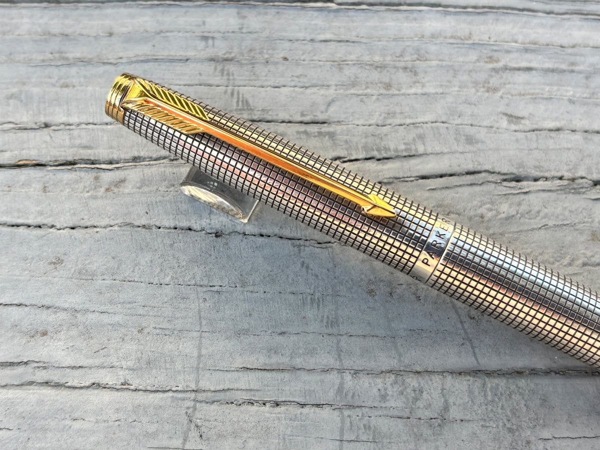 Parker 75 Sterling Silver .925 "Cisele" - Fountain Pen