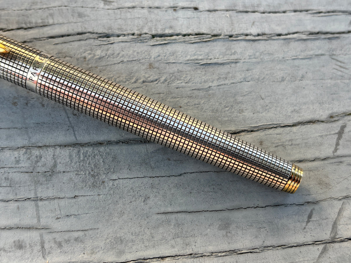 Parker 75 Sterling Silver .925 "Cisele" - Fountain Pen