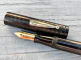 Waterman 58 Black Hard Rubber Chased - Fountain Pen