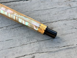 Parker # 12 Plain Slabs Pearl Taper Cap Circa 1900 - Fountain Pen