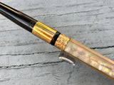 Parker # 12 Plain Slabs Pearl Taper Cap Circa 1900 - Fountain Pen