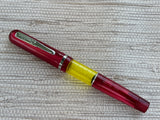 Conklin Toledo Word Gauge Limited Edition 03/98 Burgundy Made in Italy - Fountain Pen