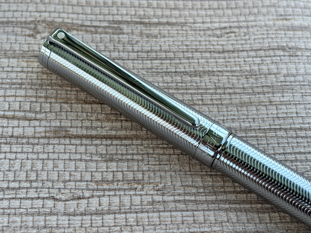 Sheaffer Intensity Engraved Chrome - Fountain Pen