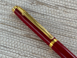 Elysee En vogue Burgundy Gold Trim Made in Germany - Ballpoint Pen