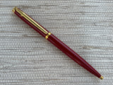 Elysee En vogue Burgundy Gold Trim Made in Germany - Ballpoint Pen