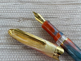 Nahvalur Horizon Dusk Gold Trim - Fountain Pen