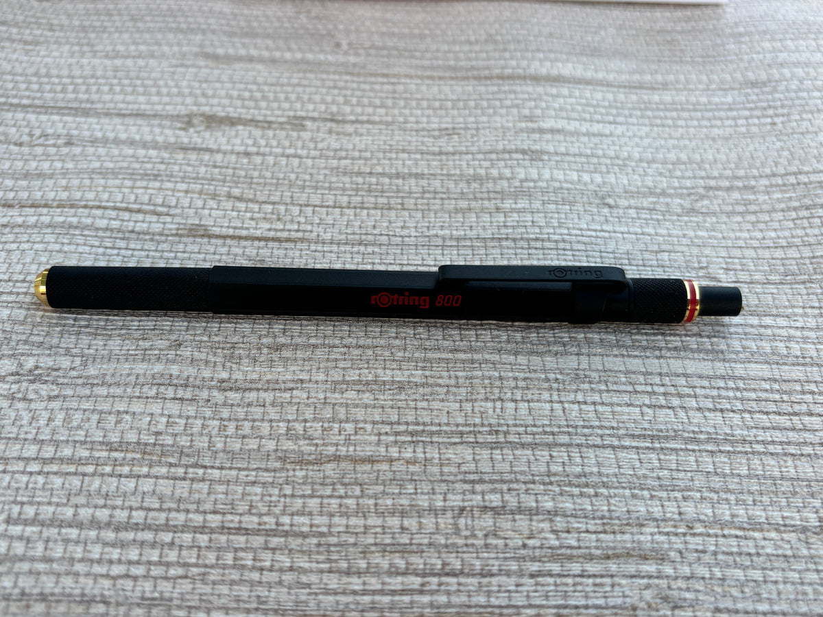 Rotring 800 Black Matte Made in Germany - Ballpoint Pen