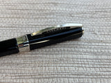 Visconti Opera Black Rhodium Trim Faceted Pen - Ballpoint Pen