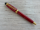 Aurora Ipsilon Red Gold Trim - Ballpoint Pen