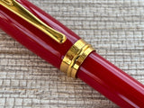 Aurora Ipsilon Red Gold Trim - Ballpoint Pen