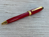 Aurora Ipsilon Red Gold Trim - Ballpoint Pen