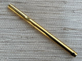Aurora Hastil Sterling Silver 925 Vermeil Gold Plated Circa 1970 - Fountain Pen