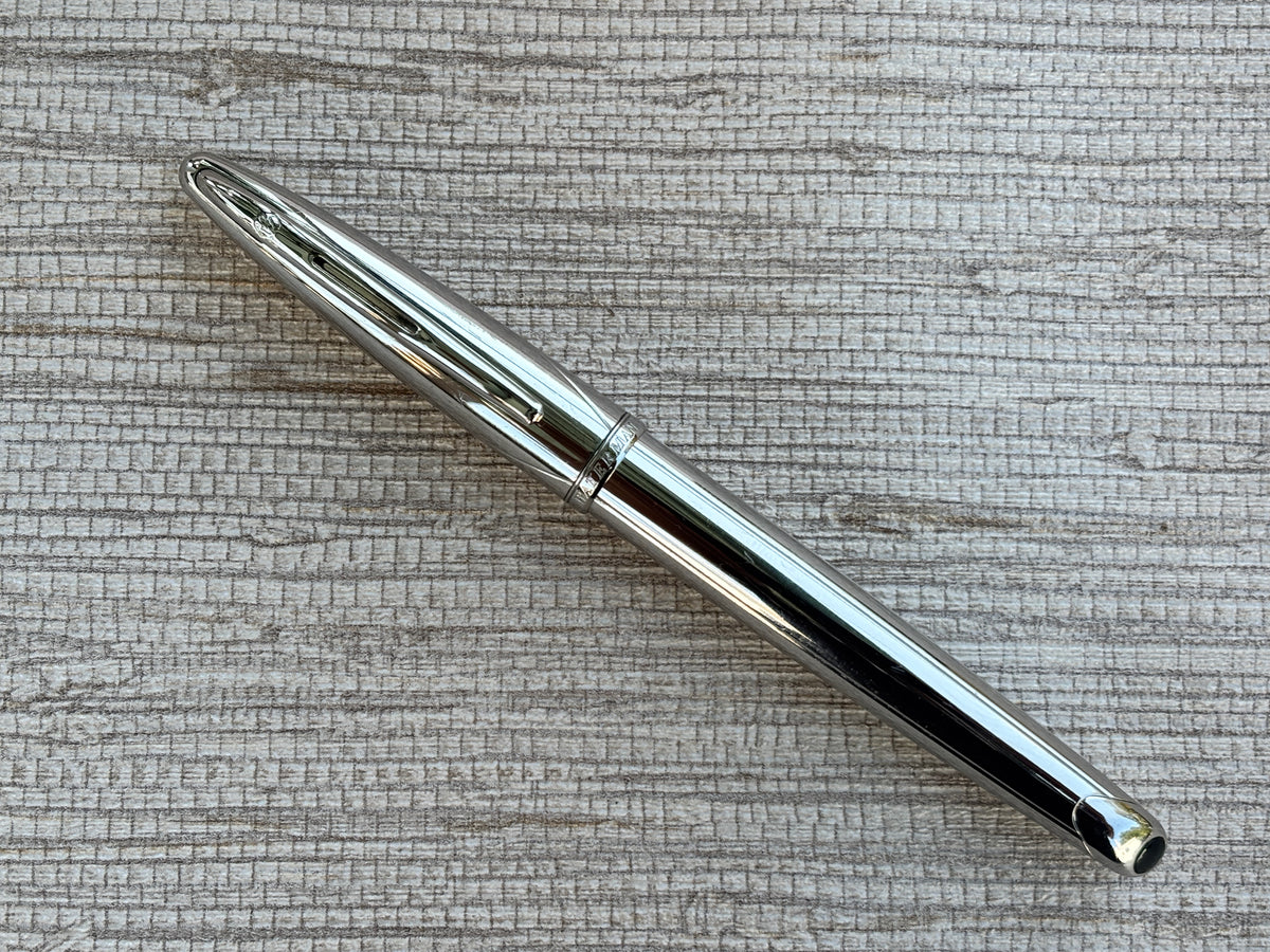 Waterman Carene Meridians Silver Plated - Rollerball Pen