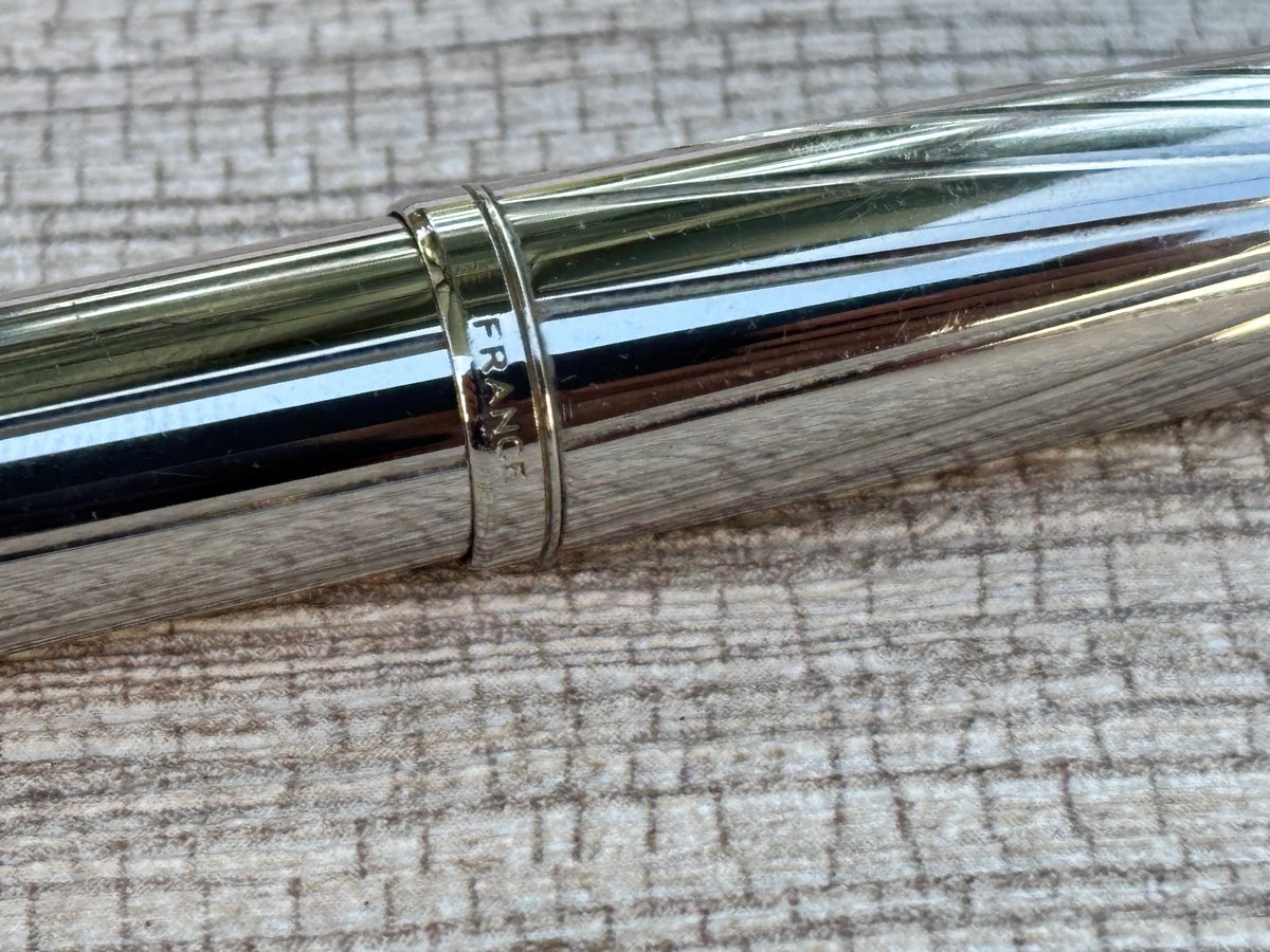 Waterman Carene Meridians Silver Plated - Rollerball Pen