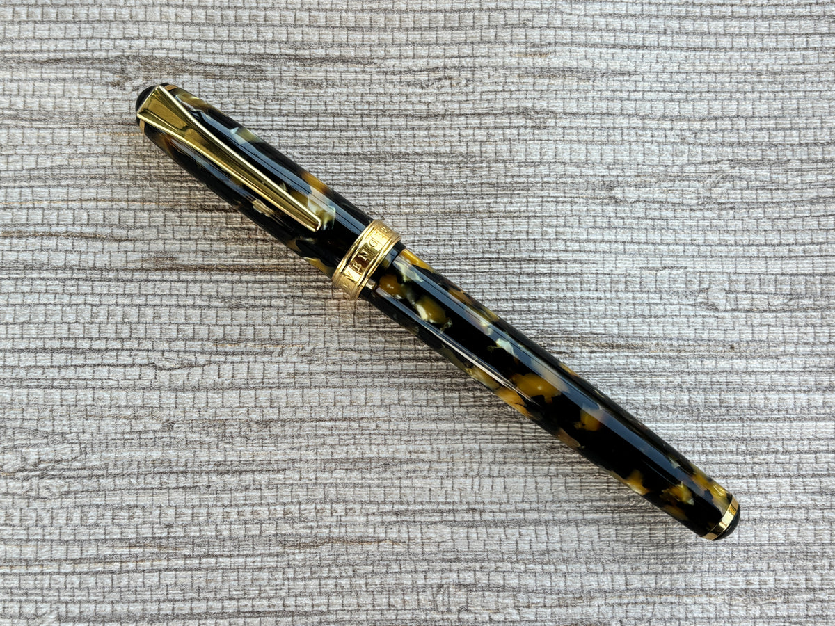 Levenger Black and Pearl Gold Trim - Fountain Pen