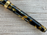 Levenger Black and Pearl Gold Trim - Fountain Pen