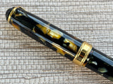 Levenger Black and Pearl Gold Trim - Fountain Pen