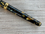 Levenger Black and Pearl Gold Trim - Fountain Pen