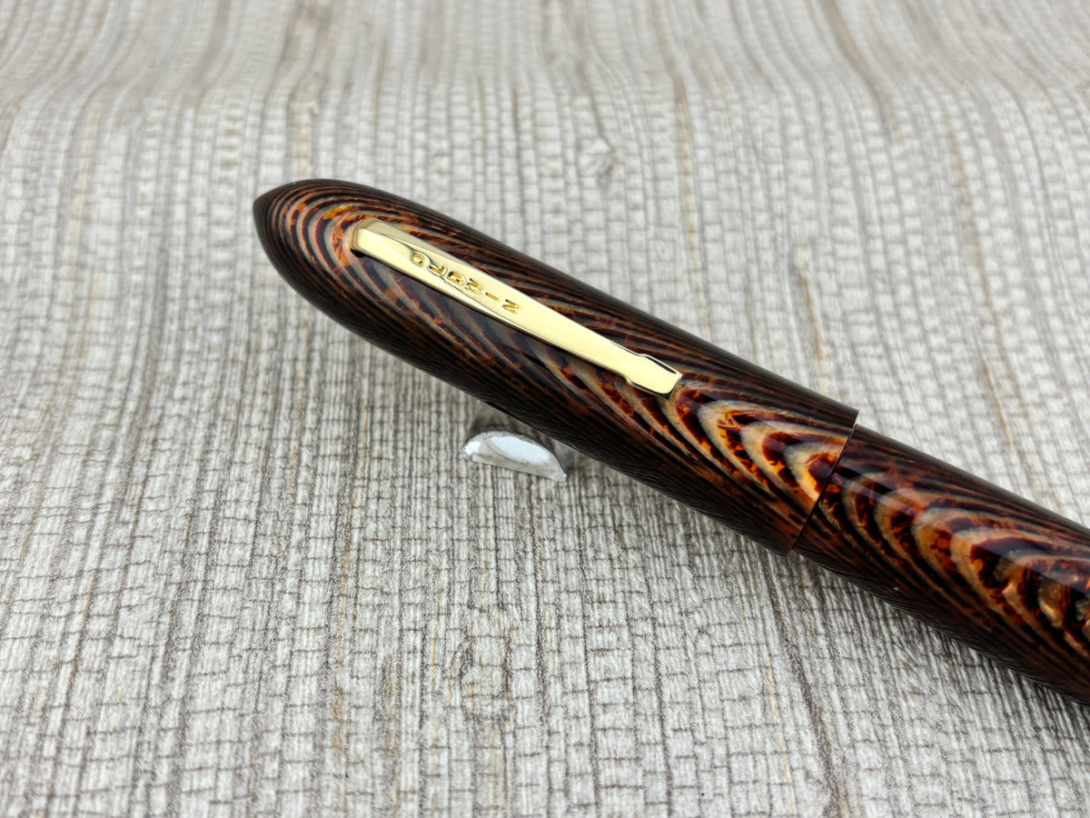 Oldwin Celebration Arco Fish Bone 07/44 Limited Edition  Fountain Pen Medium Large #8 14kt Gold Nib