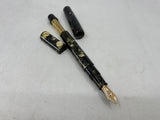 ASC Armando Simoni Club Bologna Minimalist Green Saft Celluloid Limited Edition Fountain Pen - Magic Flex Medium #8 14Kt Gold Nib