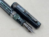 ASC Armando Simoni Club Bologna Extra Green Arco Celluloid Limited Edition Chinese Market Fountain Pen - #06/20 - Medium #8 14kt Gold Nib