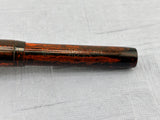 Diamond Point Lady ring top Brown Mottled  - Fountain Pen