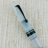 Omas Ogiva Frosted Demonstrator 14k Black Ruthenium Nib - Fountain Pen