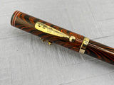Waterman # 7 Red Ripple Hard Rubber  - Red cap Band - Photo speaks !!