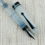 Omas Ogiva Frosted Demonstrator 14k Black Ruthenium Nib - Fountain Pen