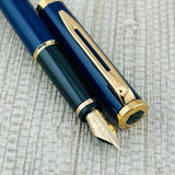 Waterman Preface Romance Blue 18k Gold Nib - Fountain Pen