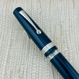 ASC Bologna Portofino Bespoke Navy Blue Rhodium Trim - Fountain Pen