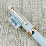 Sailor Facine White with Pink/Rose Gold Trim - Fountain Pen