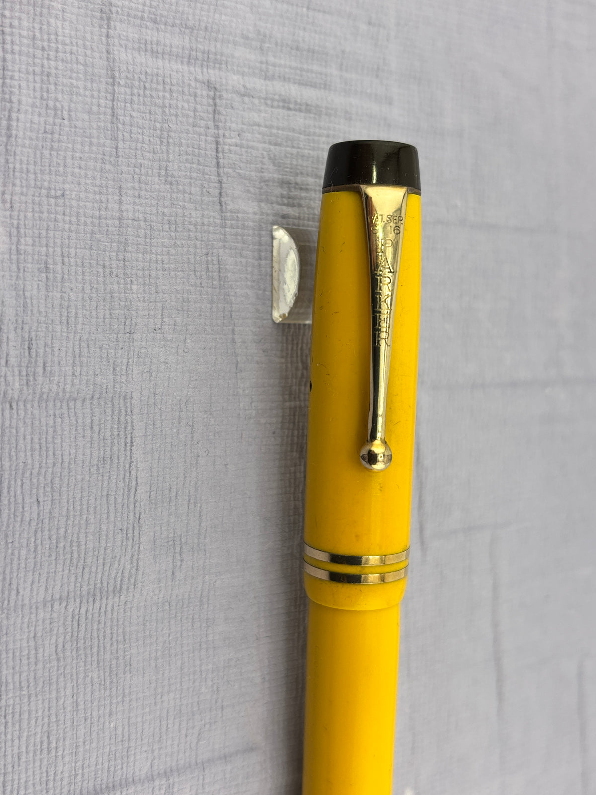Parker Duofold Junior Streamline Yellow Mandarin