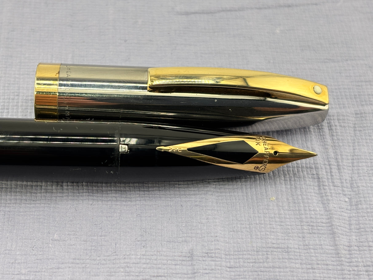 Sheaffer PFM Black /chrome cap -  Fountain Pen