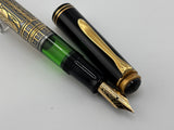 Pelikan M700 Toledo  Fountain Pen - Fine 18kt Gold Nib - 1990s