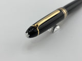 Montblanc Meisterstuck Black Resin #146 LeGrand Fountain Pen - Semi-Flex Medium 14kt Gold Nib