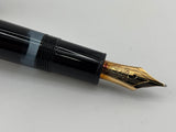 Montblanc Meisterstuck Black Resin #146 LeGrand Fountain Pen - Semi-Flex Medium 14kt Gold Nib