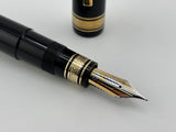 OMAS Largest Ogiva "Extra" Black  Fountain Pen - Medium 18kt Gold Nib