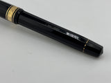 OMAS Black Vegetal Resin Facetted Standard Size Paragon  Rollerball