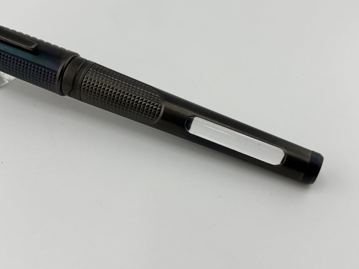 S.T. Dupont James Bond 007 PVD Gunmetal Finish  Limited Edition Fountain Pen - Fine 18kt Gold Nib