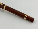 Waterman Le Man 100 Briarwood Fontainbleu Fountain Pen - Medium 18kt Gold Nib