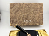Montblanc Desk Pen Black  complete box and paper - Wonderful !!